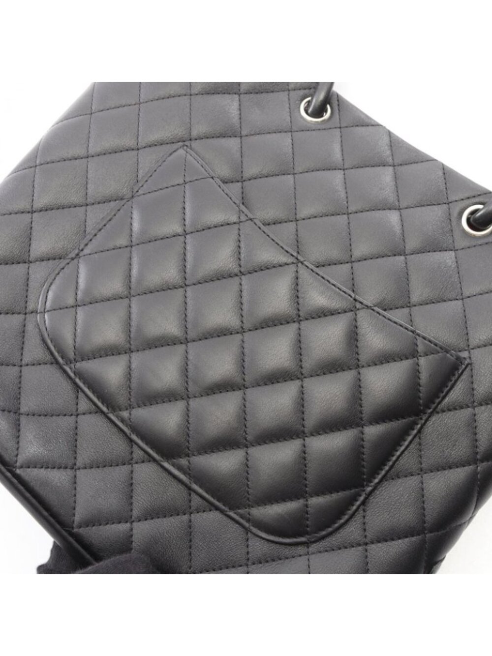 Chanel Tote Cambon Line Black Leather - Picture 10 of 10
